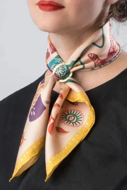 Hot DORA NOLA Small Silk Scarf - The Keeper