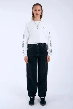 Store DR DENIM Faye Jeans - Black