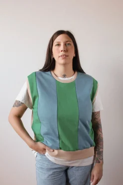 Sale FABRIQUE Z Colorblock Tank Top