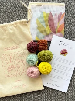 Flash Sale FIL RELAX Embroidery Kit - Flower Garden