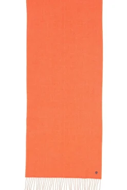 Shop FRAAS Herringbone Pattern Wool Scarf