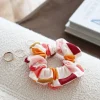 Flash Sale FREON COLLECTIVE Organic Cotton Hair Scrunchie - Retro Grid