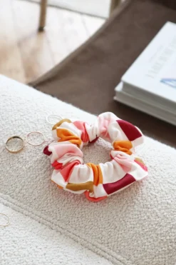 Flash Sale FREON COLLECTIVE Organic Cotton Hair Scrunchie - Retro Grid