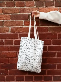 Cheap FREON COLLECTIVE Tote Bag - Breasts