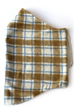 Best Sale GIBOU Checked Hooded Collar - Cream