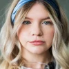 Store GIBOU Velvet Twist Headband - Sky Blue