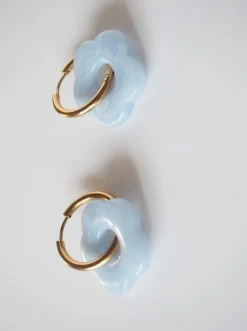 Clearance BON MATIN GOOD MORNING Blume Earrings - Frosted