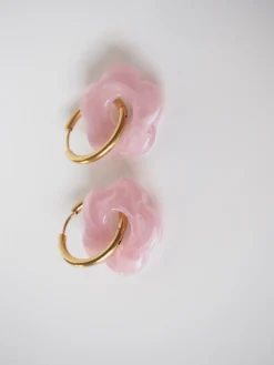 Clearance BON MATIN GOOD MORNING Blume Earrings - Frosted