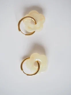 Clearance BON MATIN GOOD MORNING Blume Earrings - Frosted