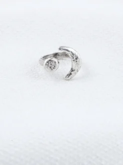 Online HAWKLY Eclipse Ring - Silver