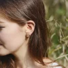 Sale HAWKLY Radiance Earrings - Bronze