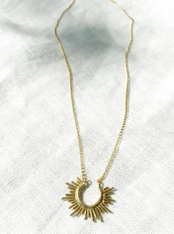 Discount HAWKLY Radiance Necklace - Bronze