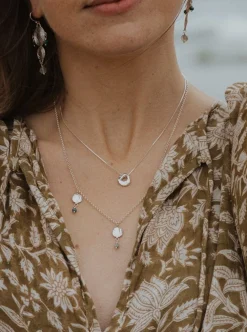 Fashion HAWKLY Seeker Necklace - Silver
