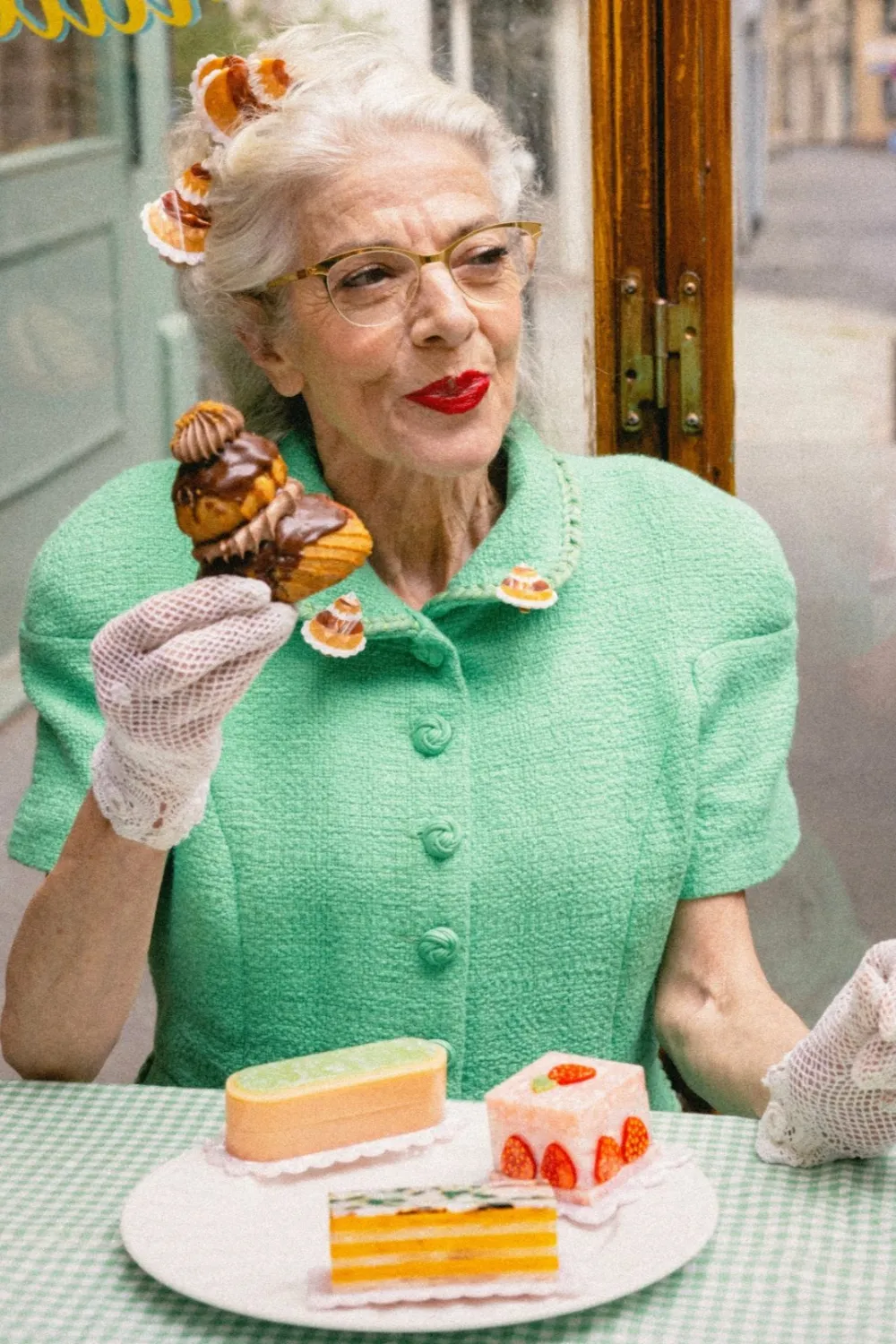 Hot COUCOU SUZETTE HELLO SUZETTE Religious Barrette