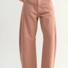 Fashion JUST BLACK DENIM Jean Barrel - Clay