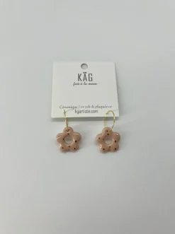 Discount KAG Stud Flower Earrings