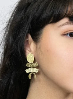 Cheap KAZAK Amarillo Earrings - Lapis