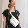 Discount KAZAK Amaru Clutch Bag - Ivory