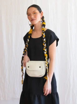 Discount KAZAK Amaru Clutch Bag - Ivory