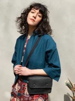 Clearance KAZAK Hatley Clutch Bag Black
