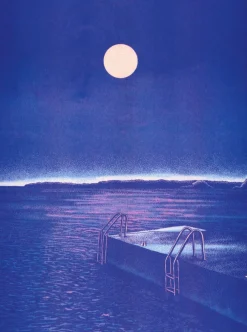 Store KIBLIND Poster Manon Diemer - The Midnight Bath