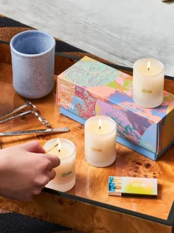Best Sale LOHN Trio of Mini Candles - Atlas