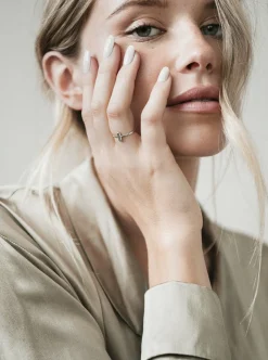 Hot MAKSYM Bar Ring - Silver