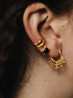 Shop NOIR KALA Cosmic Rings - Gold Vermeil
