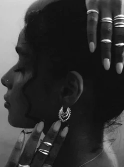 Cheap NOIR KALA La Mer Ring - Silver