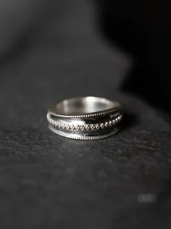 New NOIR KALA Pathway Ring - Silver