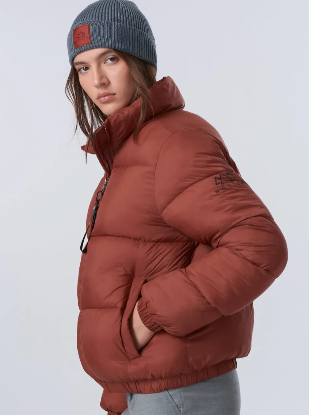 Online NORDEN Mia Coat - Clay