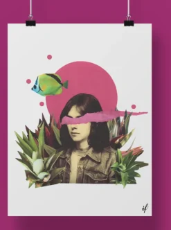 New OUI MANON Affiche - Papstar