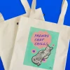 Sale OUI MANON Sac Tote Bag - Prends chat chill