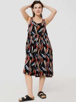 Sale ANANAS & BANANAS PINEAPPLE BANANAS Eve dress - Black pattern