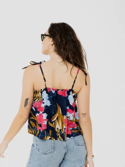 Cheap ANANAS & BANANAS PINEAPPLE BANANAS Isabella Camisole - Tropical Navy