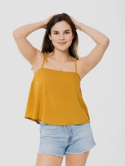 Cheap ANANAS & BANANAS PINEAPPLE BANANAS Isabella Camisole - Gold