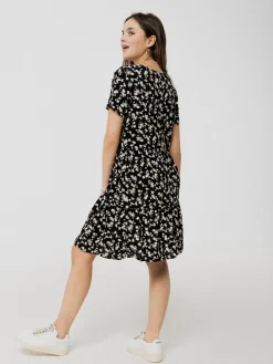 Hot ANANAS & BANANAS PINEAPPLE BANANAS Olivia dress - Black flower