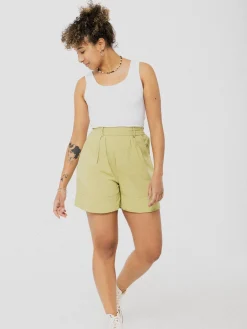 Shop ANANAS & BANANAS PINEAPPLE BANANAS Patience Shorts - Green