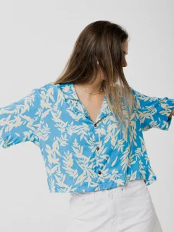 Cheap ANANAS & BANANAS PINEAPPLE BANANAS Peony blouse - Sky pattern