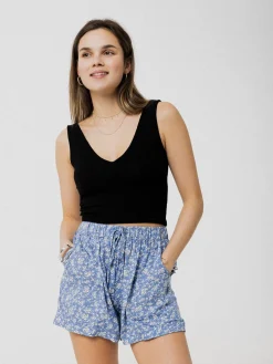 Cheap ANANAS & BANANAS PINEAPPLE BANANAS Pénélope shorts - Blue flower