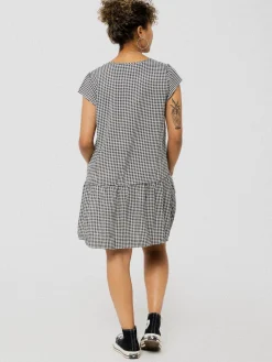 Best Sale ANANAS & BANANAS PINEAPPLE BANANAS Séoul dress - Black checks
