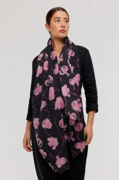 Flash Sale PRINCESSE & DRAGON PRINCESS & DRAGON Lily Floral Scarf