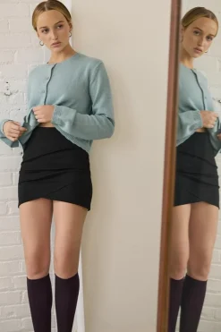 Hot RACHEL Tulip Skirt - Black