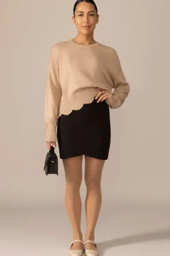 Hot RACHEL Tulip Skirt - Black