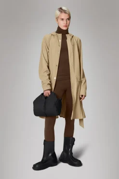 Discount RAINS Curve Waterproof Jacket - Sand