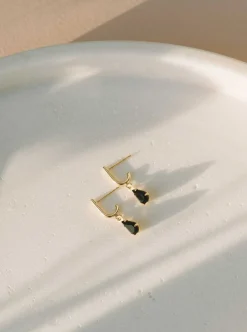 Best SANDRINE DEVOST Juliette earrings - Black