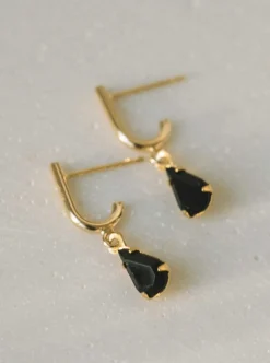 Best SANDRINE DEVOST Juliette earrings - Black