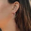 Flash Sale SARAH BIJOUX Large Trombone Hoops