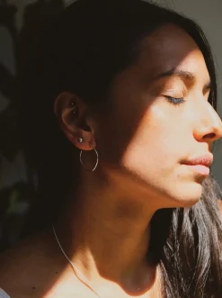 Best SARAH BIJOUX Square Wire Hoops Earrings