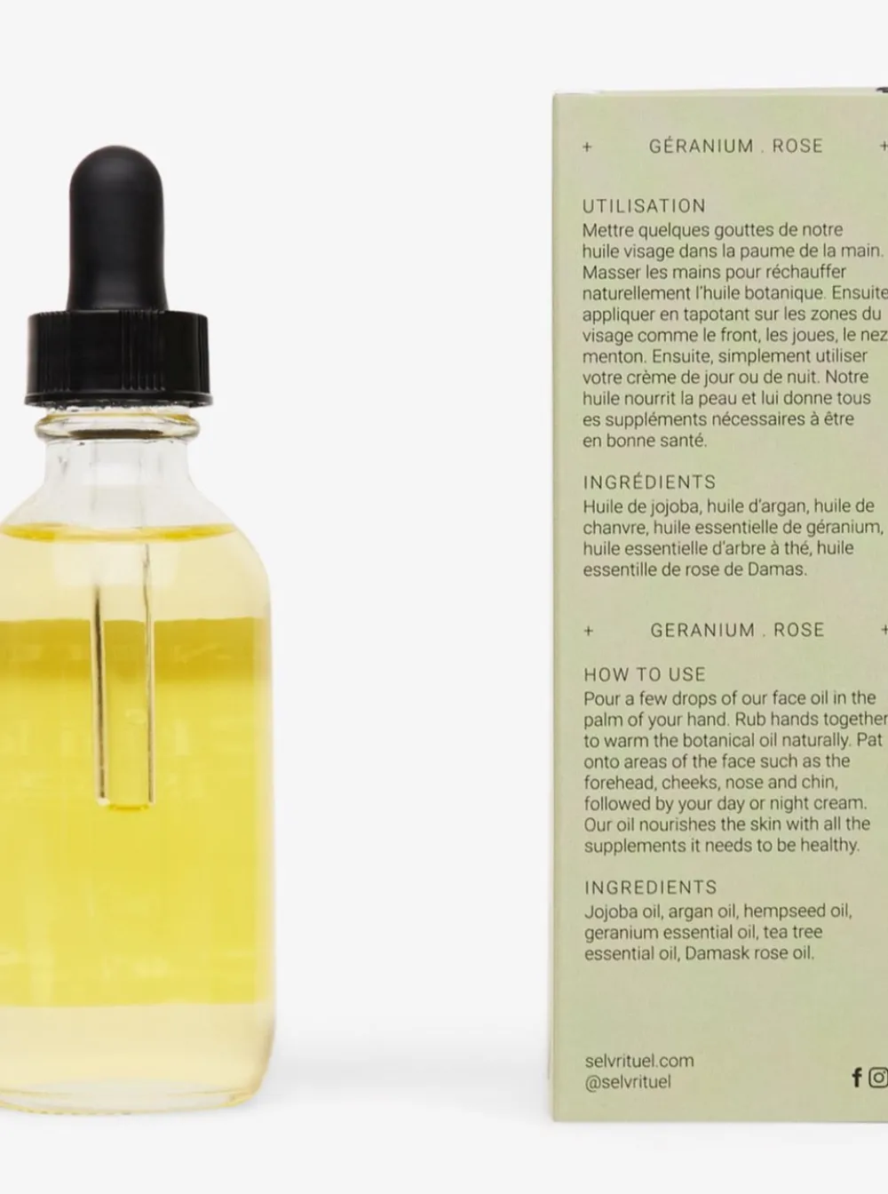Hot SELV RITUEL SELV RITUAL Botanical Face Oil